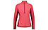 Meru Devonport Mock Neck Hz W - Fleece-Sweatshirt - Damen, Pink/Red