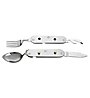 Meru Folding Cutlery - set posate da viaggio, Steel