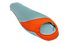 Meru Isar 11 - sacco a pelo sintetico, Light Blue/Orange