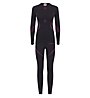 Meru Lady Winter - Unterwäsche Komplet - Damen, Black/Fuchsia