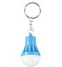 Meru LED Light Bulb Keychain, Light Blue
