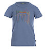 Meru Leeston Slub - T-Shirt Wandern - Kinder, Light Blue