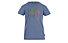 Meru Leeston Slub - T-Shirt trekking - bambino, Light Blue