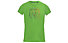 Meru Leeston Slub - T-Shirt Wandern - Kinder, Green