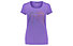 Meru Leeston Slub - T-Shirt Wandern - Damen, Violet