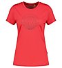 Meru Rjukan 1/2 - T-shirt - donna , Red