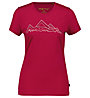 Meru Rjukan 1/2 - T-Shirt - Damen, Red