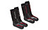 Meru Ski 2-Pack - Skisocken, Black/Grey/Red