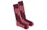 Meru Ski Touring - calze da sci, Dark Red/Pink