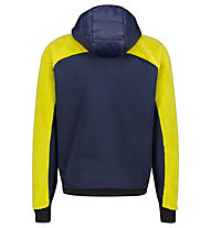 Meru Waverley Hybrid - giacca ibrida - uomo, Blue/Yellow