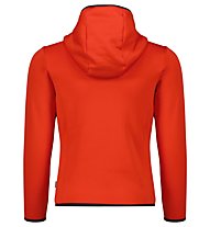 Meru Weymounth Girls Stretch Wool Fix Hood - giacca in pile - bambina, Grey/Orange