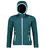 Meru Widness Knitfleece Girls - felpa in pile - bambina, Green
