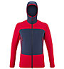Millet Fusion XCS Hoodie M - giacca softshell - uomo, Red/Blue