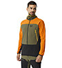 Millet Fusion XCS Hoodie M - Softshelljacke - Herren, Green/Orange/Black