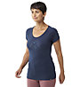 Millet Imja Wool Print TS SS W - T-Shirt - Damen, Blue