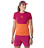 Millet Trilogy Sky TS W - T-shirt trail running - donna, Purple/Orange