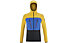 Millet Trilogy Ultimate Hoodie - giacca alpinismo - uomo, Yellow/Blue/Black