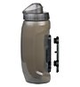 Monkey Link Monkey Twist Set - Fahrradflasche inklusive Flaschen- und Rahmenmagnet, Grey/Black