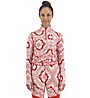 Mons Royale Cascade 200 1/4 Zip - maglietta tecnica manica lunga - donna, Red