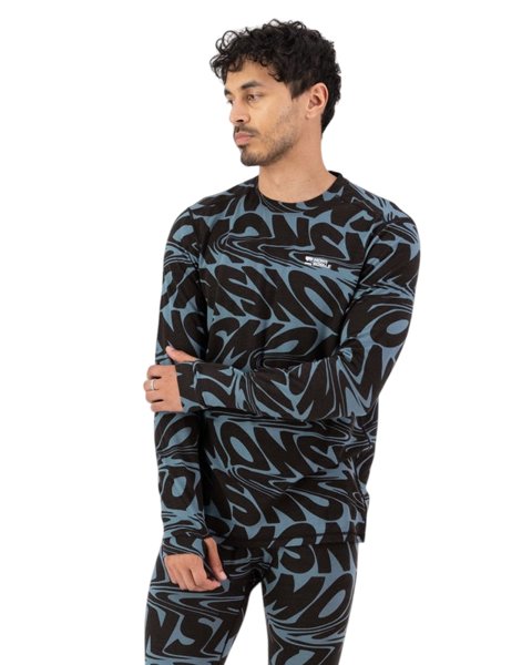Mons Royale Cascade Merino - Langarm Funktionsshirt - Herren, Gr. M