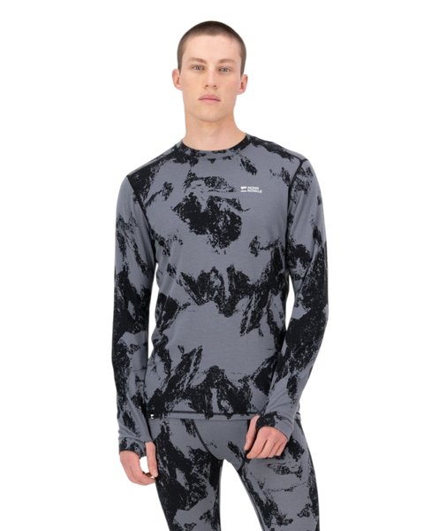 Mons Royale Cascade Merino - Langarm Funktionsshirt - Herren, Gr. S