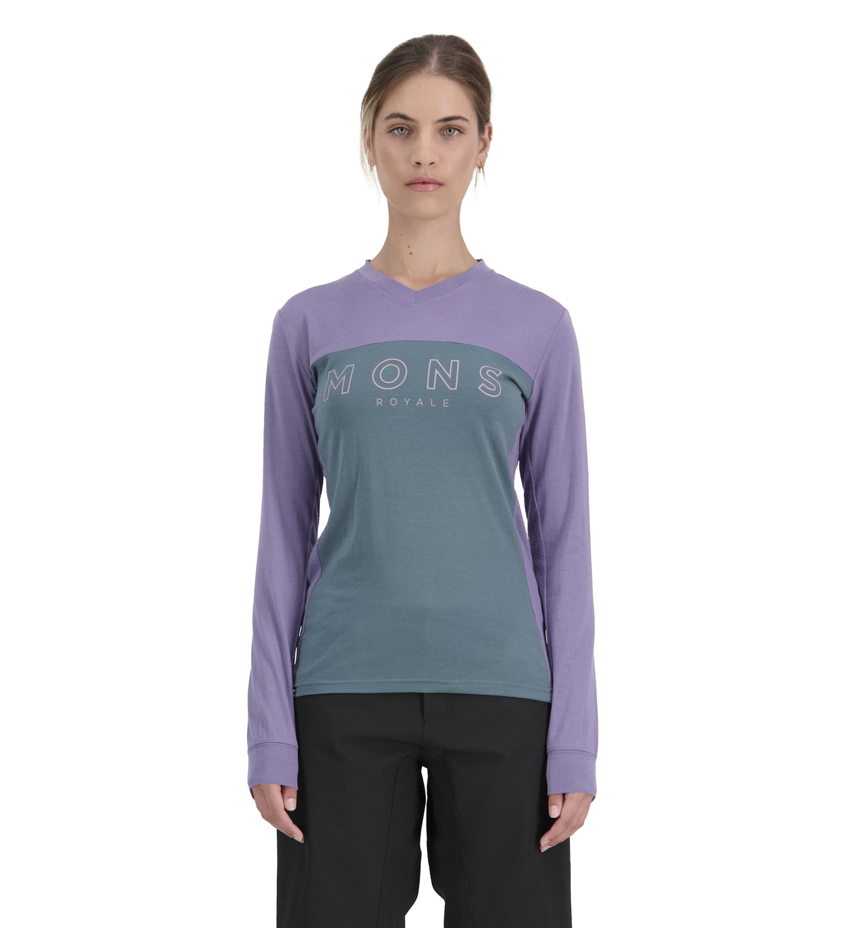 Mons Royale Redwood Enduro VLS Langarm-MTB-Trikot Damen