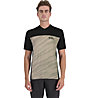 Mons Royale Redwood Enduro VT - MTB-Trikot - Herren, Black/Beige