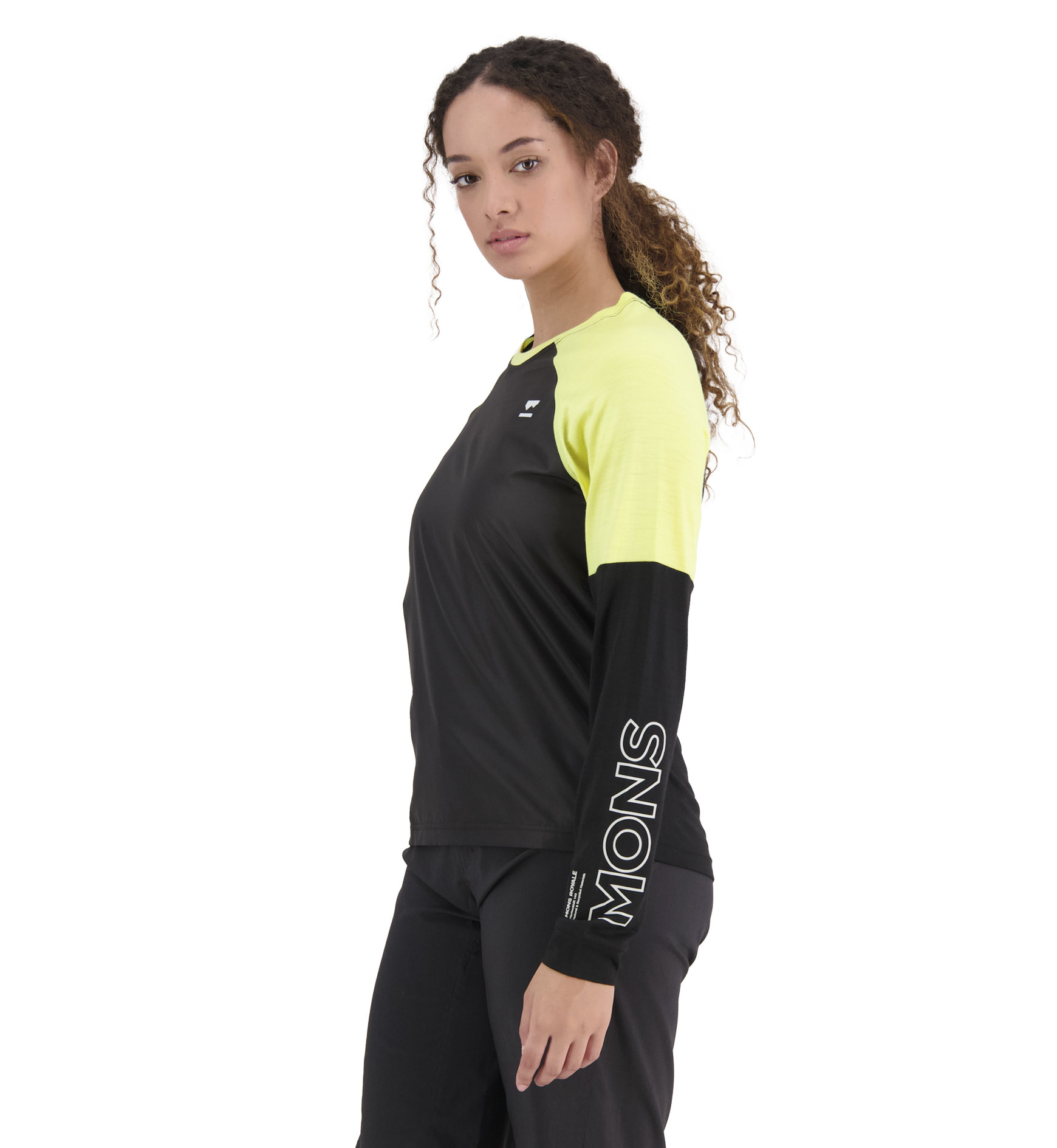 Mons Royale Tarn Merino Shirt Wind Jersey Langarm-MTB-Trikot Damen