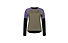 Mons Royale Tarn Merino Wind Jersey - maglia MTB a maniche lunghe - donna, Brown/Violet/Black