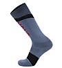 Mons Royale Ultra Cushion Merino Snow - lange Socken, Blue/Black