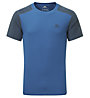 Mountain Equipment Headpoint Block M - T-shirt - uomo, Light Blue