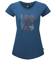 Mountain Equipment Leaf W - T-shirt - Damen, Blue