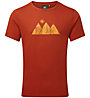 Mountain Equipment Mountain Sun M - T-Shirt - Herren, Red/Orange