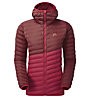 Mountain Equipment Particle Hooded W - giacca ibrida - donna, Red