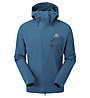 Mountain Equipment Squall Hooded M - giacca softshell - uomo, Light Blue