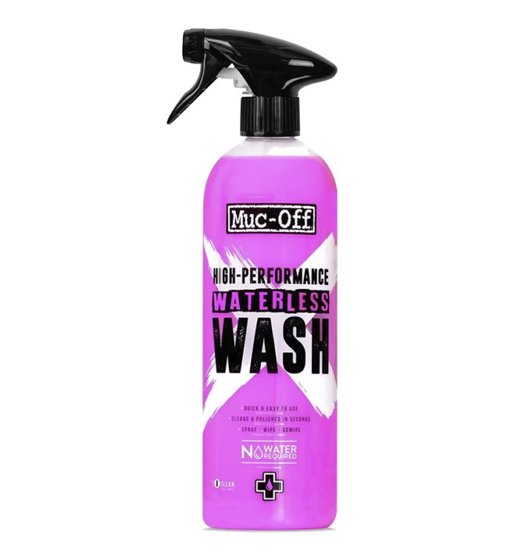 Muc-Off Waterless Wash: Pulizia e Lucidatura Rapida per Bici