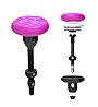 Muc-Off Tubeless Secure Tag Mount - valvola per gps tracker, Pink/Black