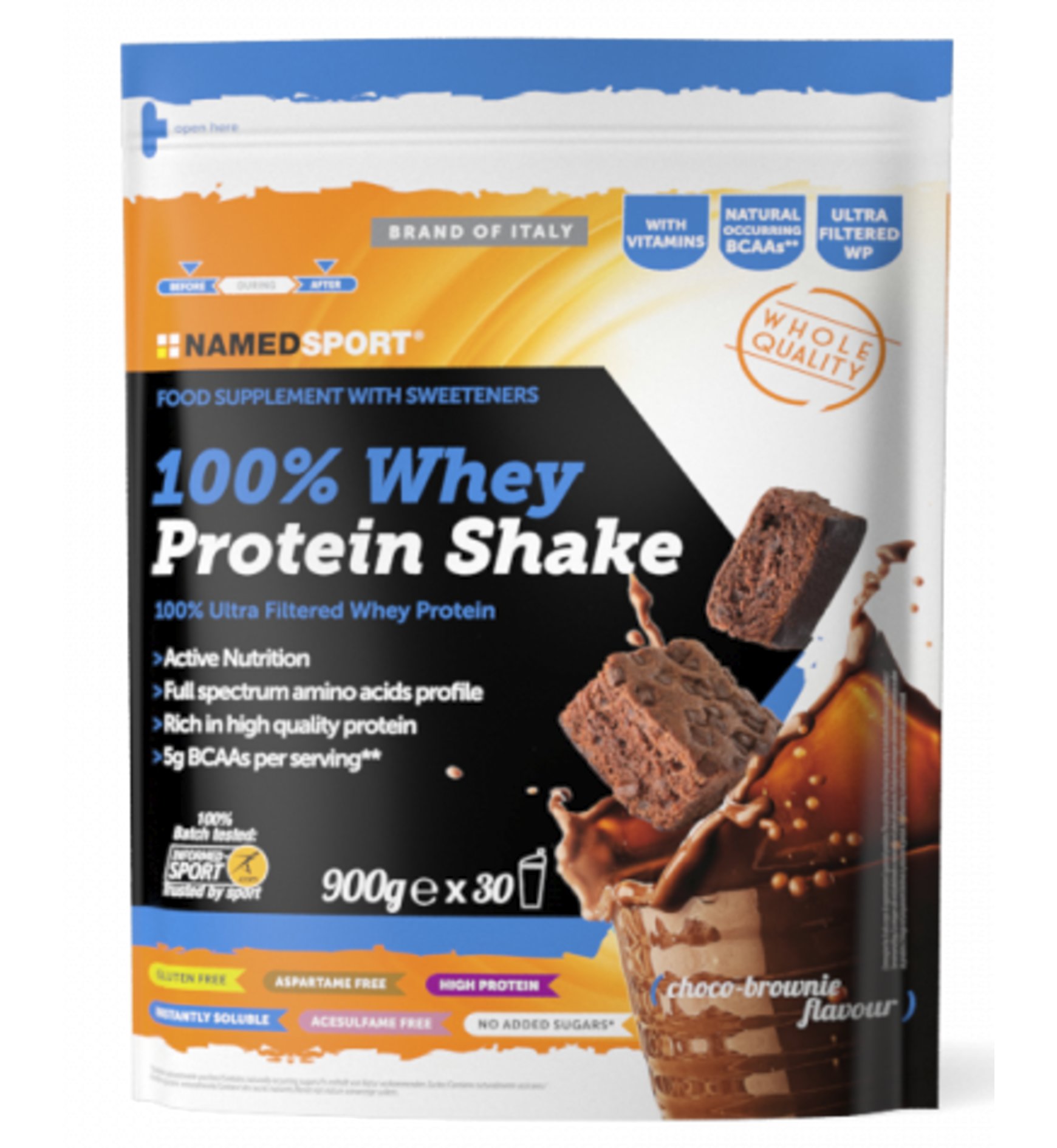 NamedSport 100% Whey Protein Shake Sportnahrung