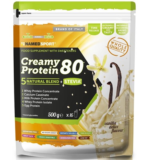 NamedSport Creamy Protein 80 500 g - proteine