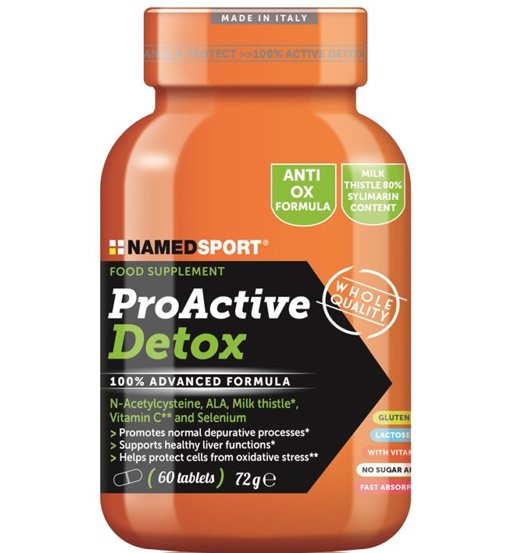 NamedSport ProActive Detox 72 g - integratore alimentare