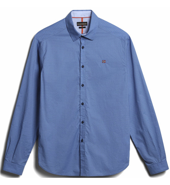 Camicia Mavi Uomo Maniche Lunghe - Denim Nero Taglio Regolare - Cotone Biologico - Casual Chic