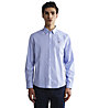 Napapijri G-Island - camicia a maniche lunghe - uomo, Light Blue