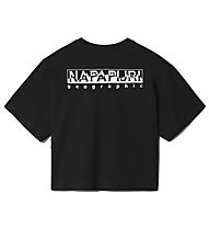 Napapijri S-Veny - T-Shirt - Damen, Black/White