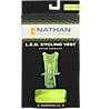 Nathan L.E.D. Cycling Vest - Set di luci, Yellow