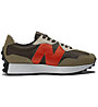 New Balance 327 Seasonal - Sneakers - Herren, Brown/Green/Red