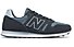 New Balance 373 Suede Textile - Sneaker - Damen, Blue/Dark Grey