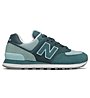 New Balance 574 Color Summer Theory Pack - Sneakers - Damen, Blue/Green