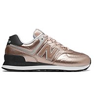 New Balance 574 Metallic Leather - sneakers - donna | Sportler.com