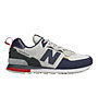 New Balance 574 Shifted Utility Pack - Sneakers - uomo , White/Blue