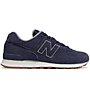New Balance M574 Full Pigskin - sneakers - uomo, Blue